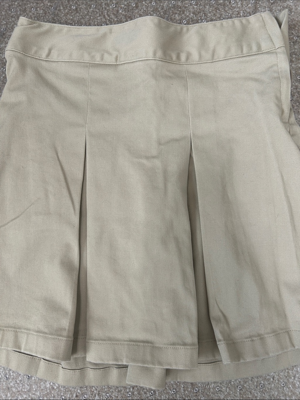 Cat & Jack Khaki School Uniform Skirt - Khaki